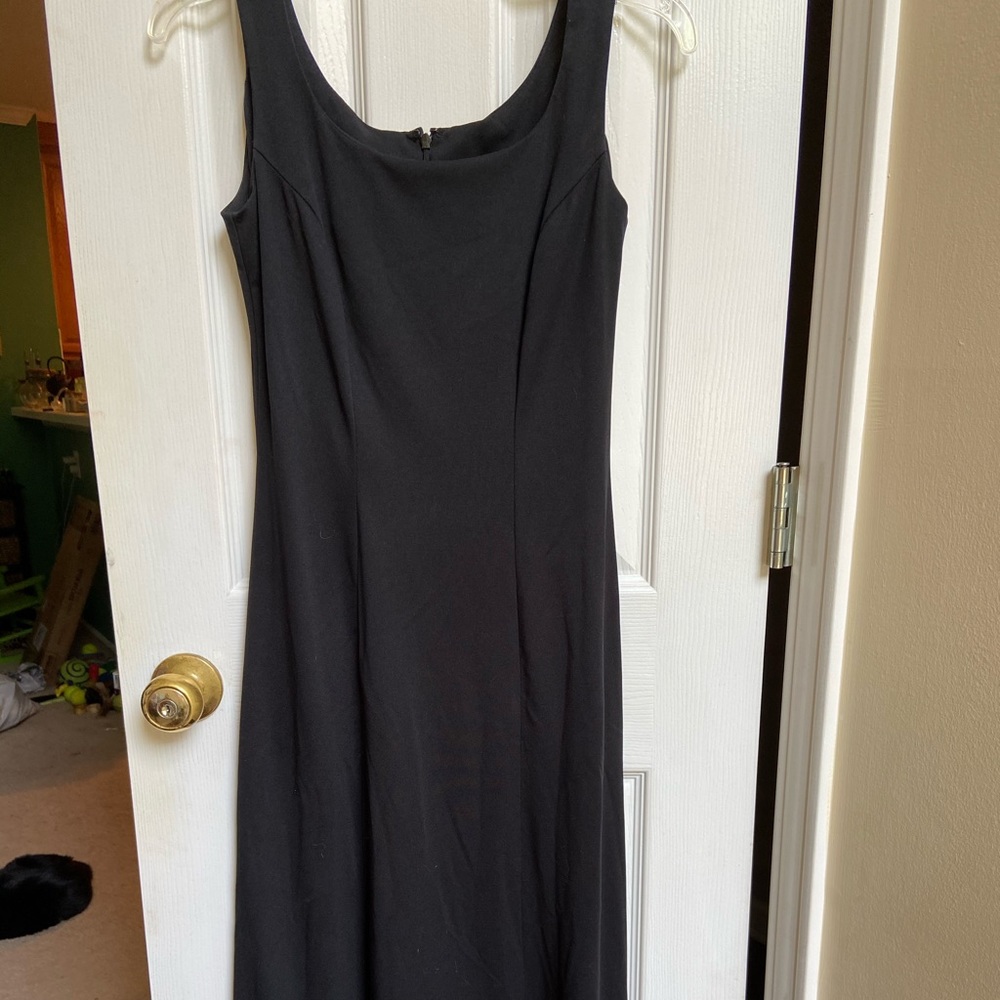 Long black dress